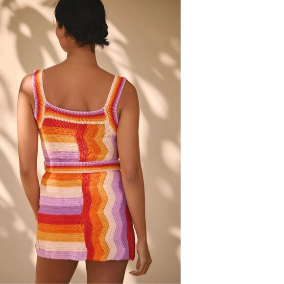 NWT Farm Rio Crochet Mini Dress size XL - Picture 2 of 5